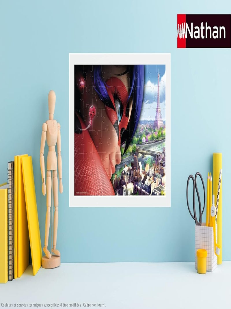 Puzzle Miraculous LadyBug 60 pièces N/A - Kiabi
