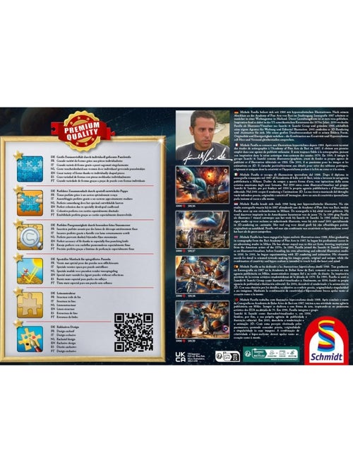 Puzzle missions spatiales 1000 pcs - Kiabi