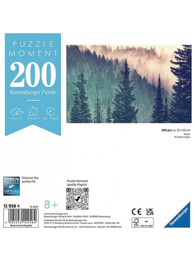 Puzzle Moment Wood 200 pieces N/A - Kiabi