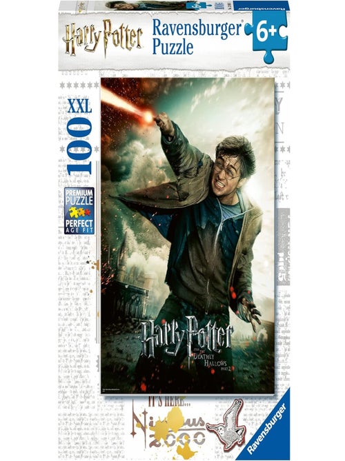 Puzzle Monde fantastique d’Harry Potter 100 pcs XXL - Kiabi