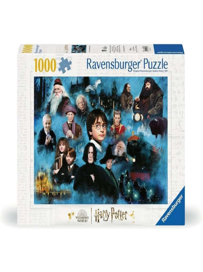 Puzzle Monde magique d'Harry Potter 1000 Pcs N/A - Kiabi