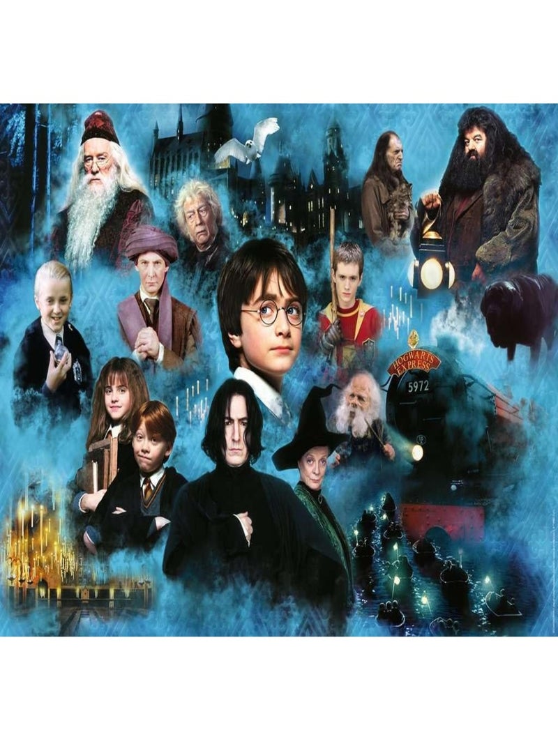 Puzzle Monde magique d'Harry Potter 1000 Pcs N/A - Kiabi