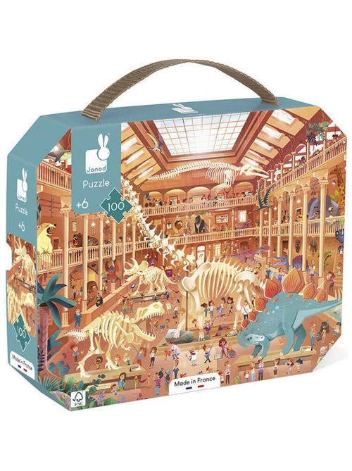 Puzzle Musée Histoire Naturelle 100 pcs - Kiabi