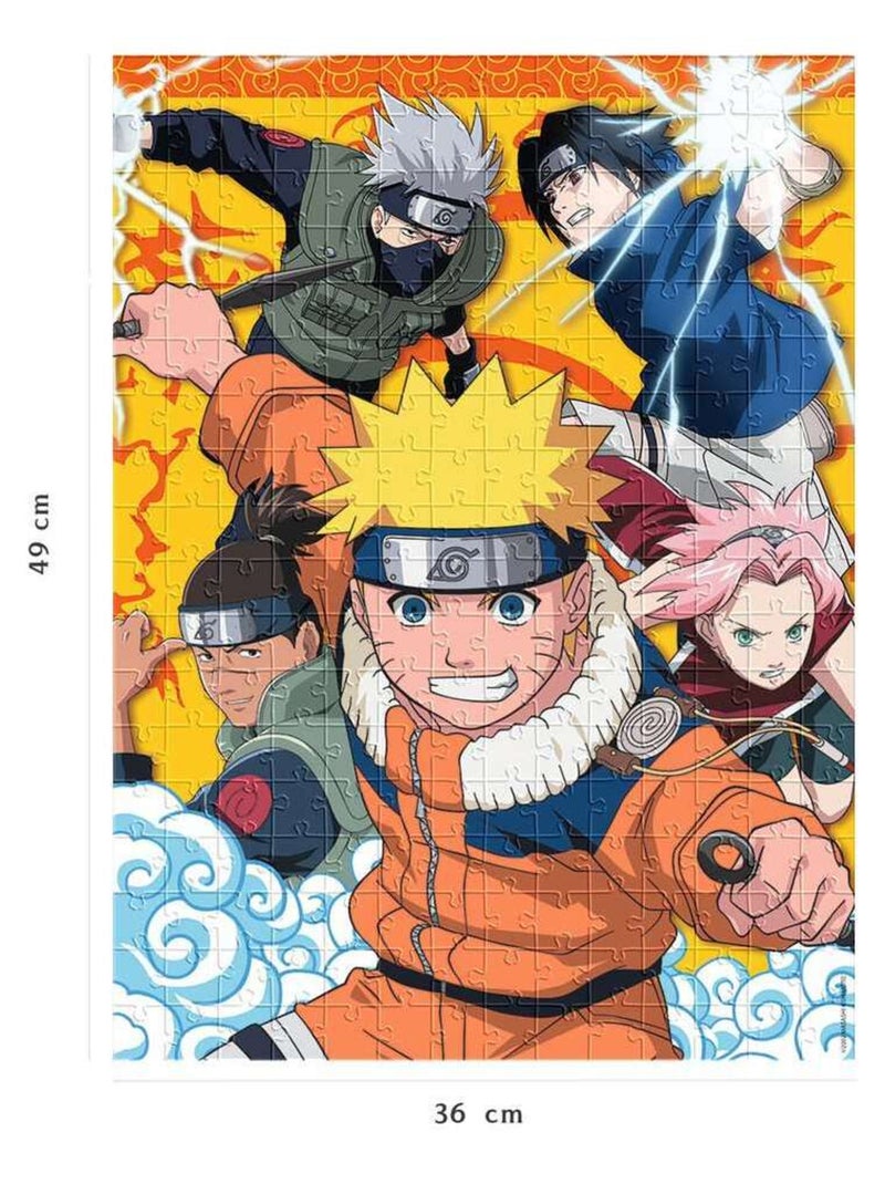 Puzzle Naruto ninjas 250 pcs N/A - Kiabi
