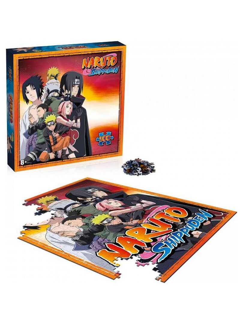 Puzzle 500 Pièces Nathan Les aventures de Naruto - Puzzle - Achat