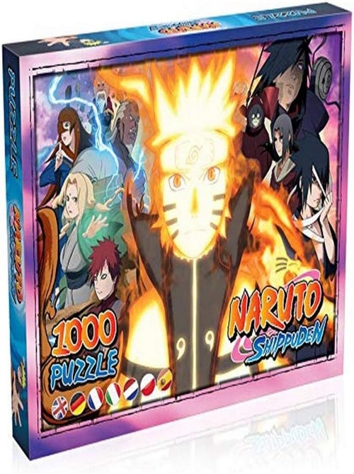 PUZZLE NARUTO SHIPPUDEN LA GRANDE GUERRE NINJA 1000 PIECES - Kiabi