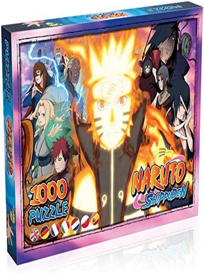 PUZZLE NARUTO SHIPPUDEN LA GRANDE GUERRE NINJA 1000 PIECES N/A - Kiabi