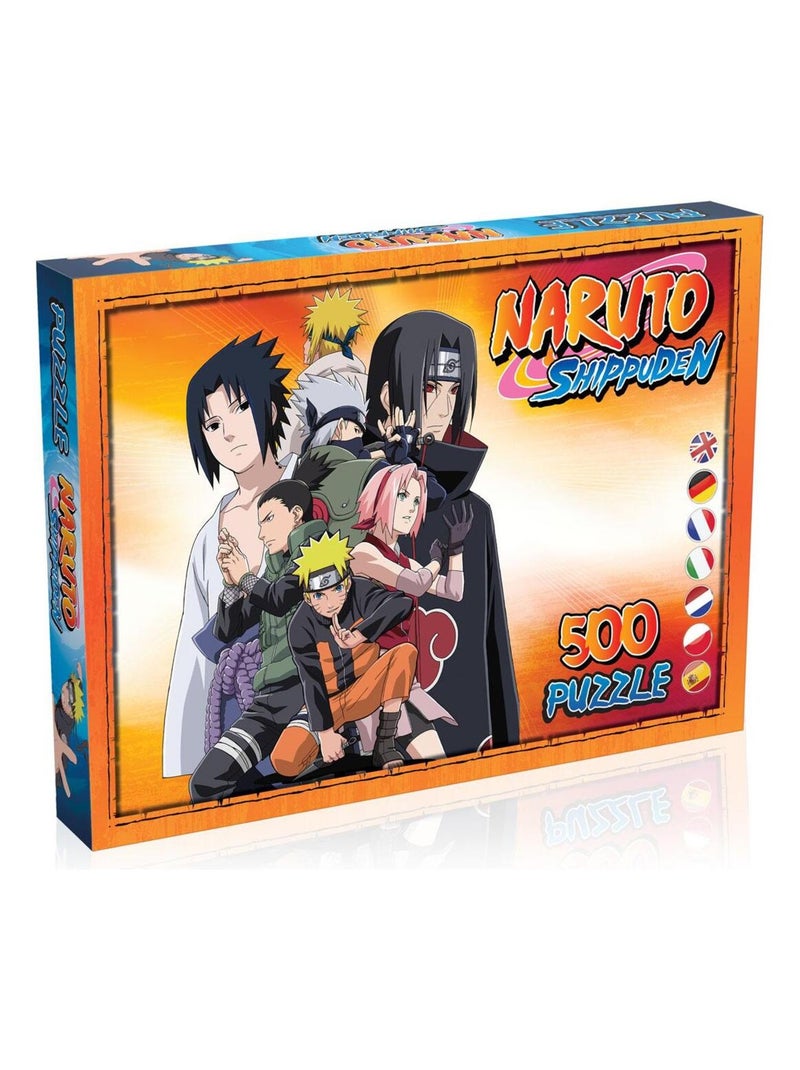 PUZZLE NARUTO SHIPPUDEN NINJAS DE KONOHA 500 PIECES N/A - Kiabi