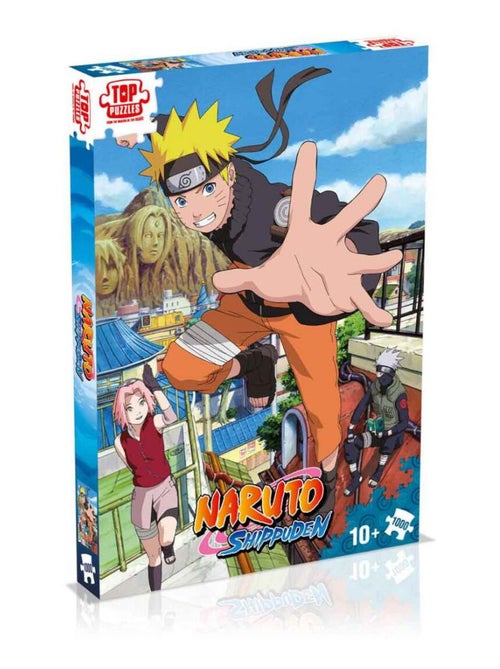 PUZZLE NARUTO SHIPPUDEN RETOUR A KONOHA 1000 PIECES - Kiabi