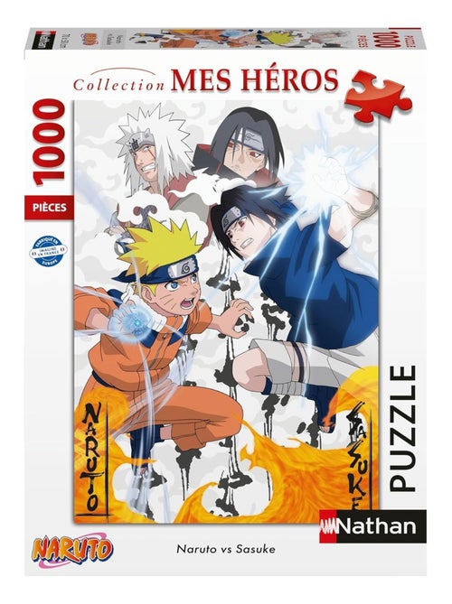 Puzzle Naruto vs Sasuke 1000 pièces - Kiabi