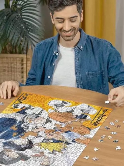 Puzzle Naruto vs Sasuke 1000 pièces - Kiabi