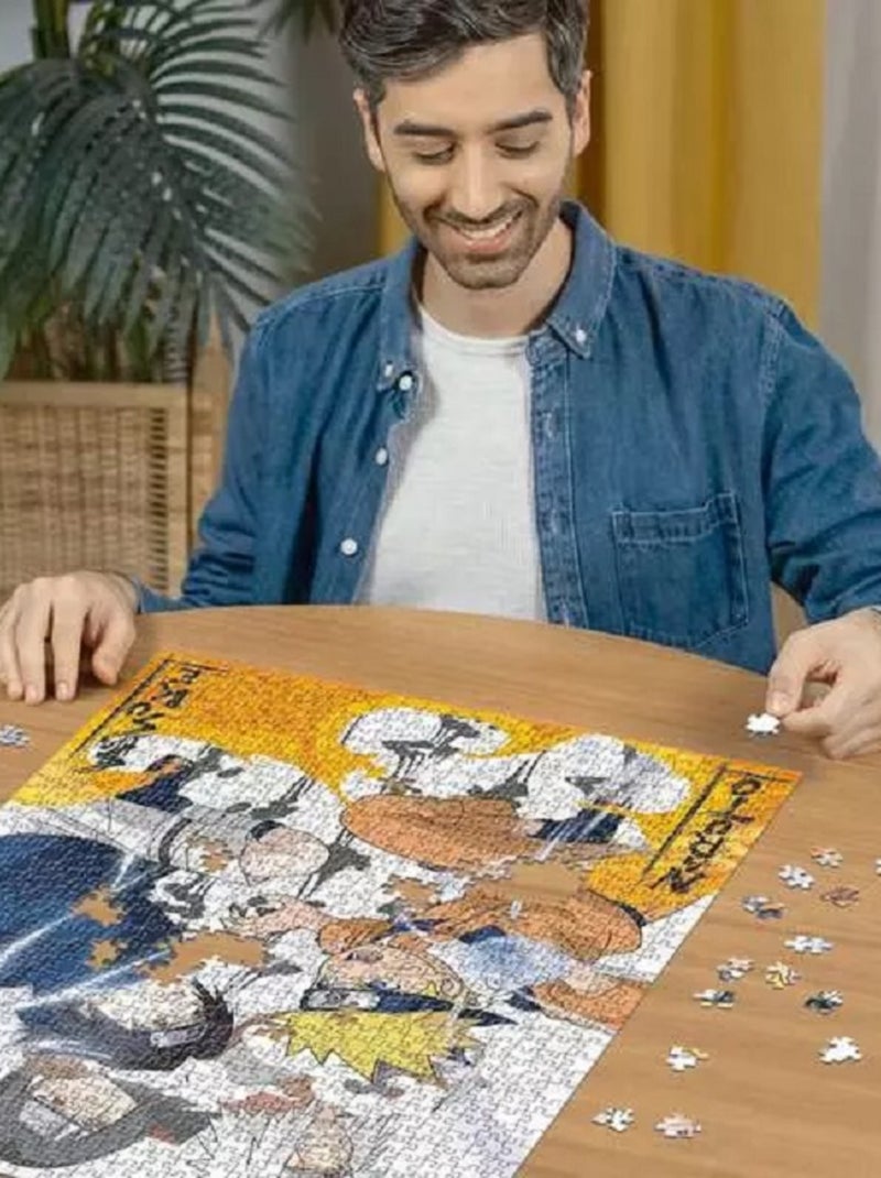 Puzzle Naruto vs Sasuke 1000 pièces N/A - Kiabi