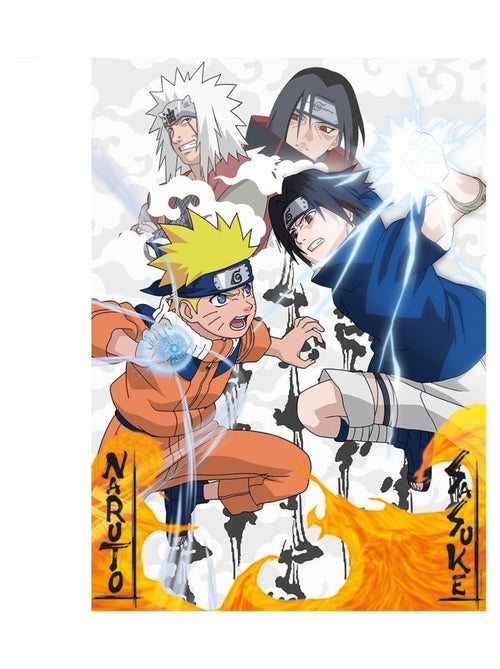 Puzzle Naruto vs Sasuke 1000 pièces - Kiabi