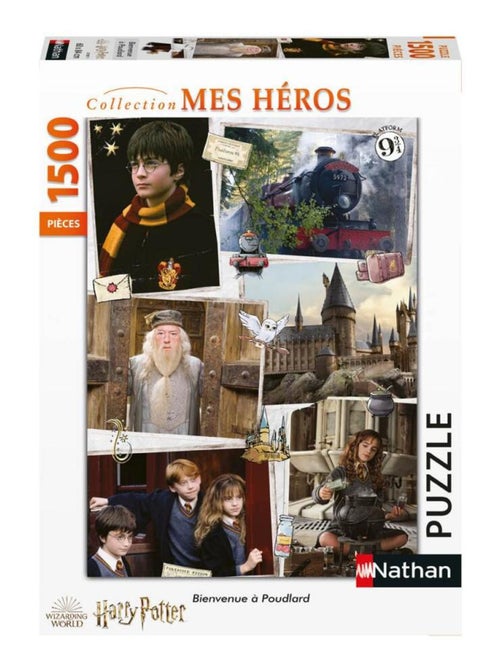 Puzzle Nathan 1500 pièces - BieNathanveNathanue à Poudlard / Harry Potter - Kiabi