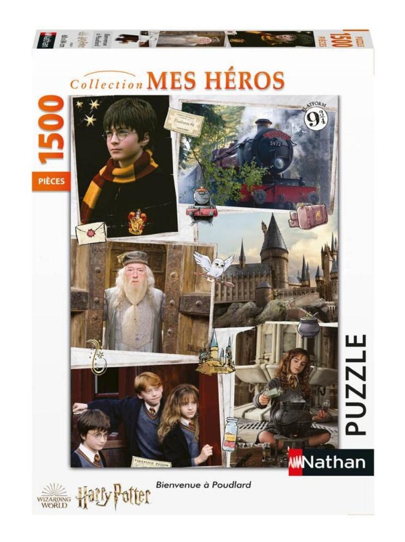 Puzzle Nathan 1500 pièces - BieNathanveNathanue à Poudlard / Harry Potter N/A - Kiabi