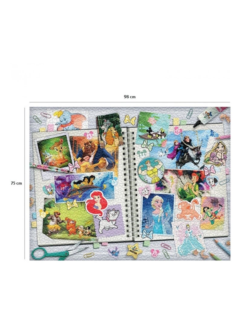 Puzzle Nathan 2000 pièces - Scrapbooking Disney N/A - Kiabi