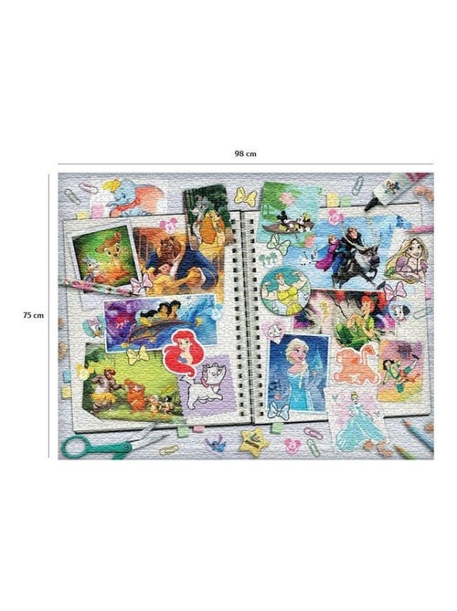 Puzzle Nathan 2000 pièces - Scrapbooking Disney - Kiabi