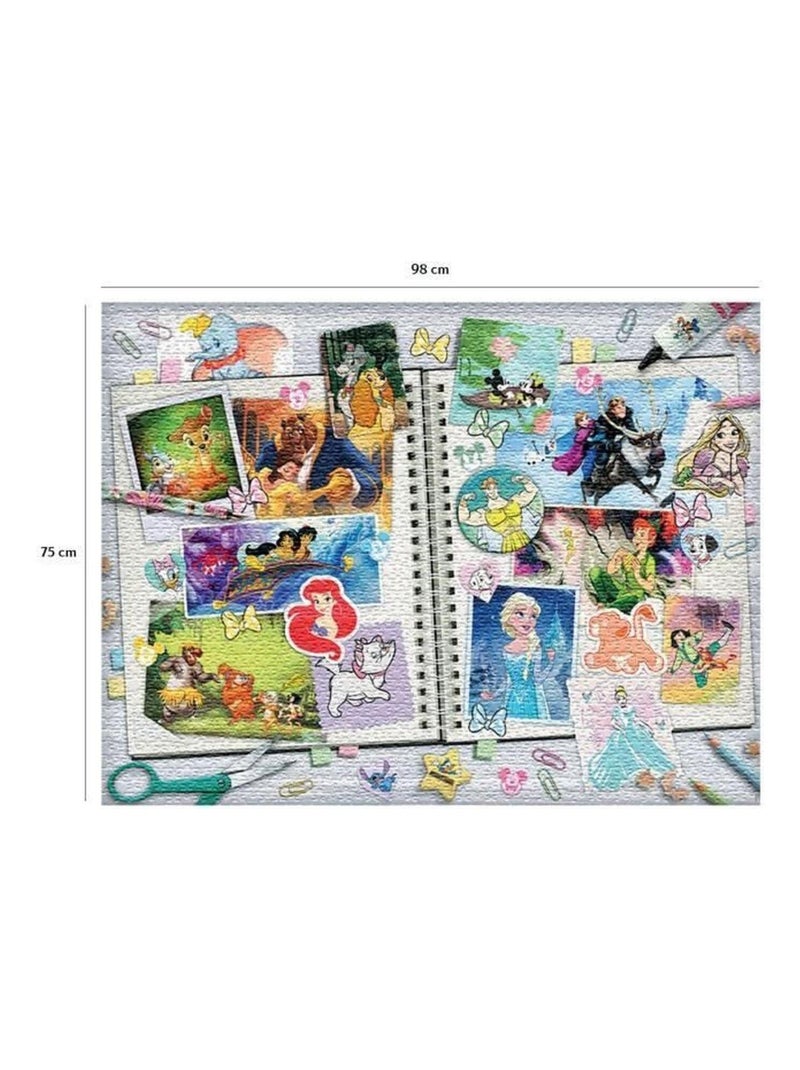 Puzzle Nathan 2000 pièces - Scrapbooking Disney N/A - Kiabi