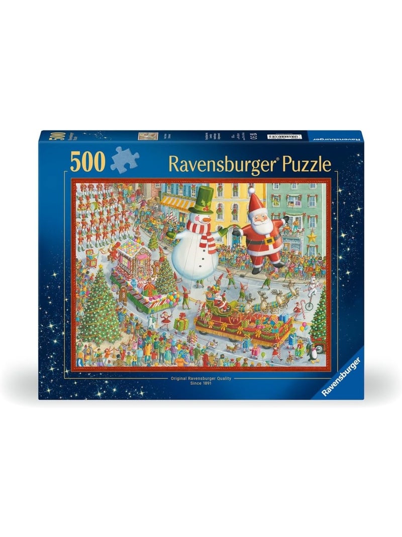 Puzzle Noël arrive 500 pcs N/A - Kiabi