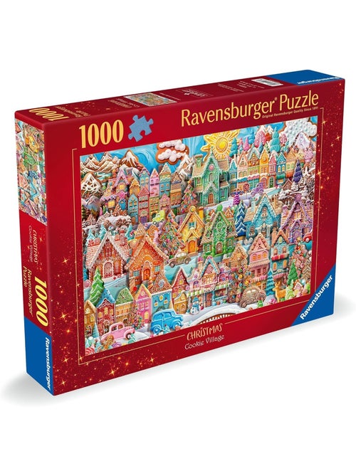 Puzzle Noël au village des cookies - Kiabi