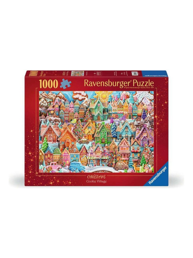 Puzzle Noël au village des cookies N/A - Kiabi