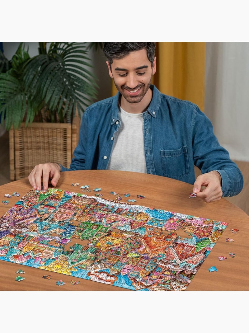 Puzzle Noël au village des cookies N/A - Kiabi