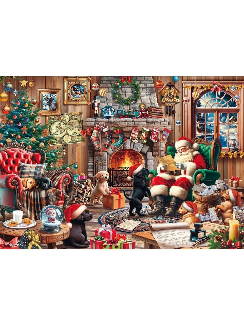 Puzzle noël douillet 1000 pcs N/A - Kiabi