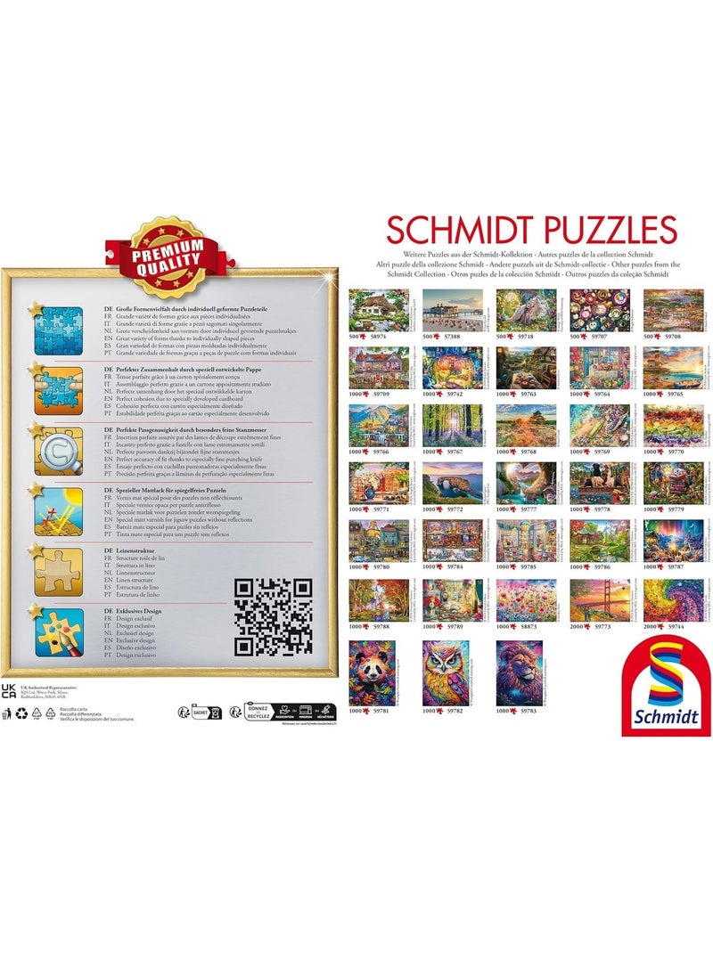 Puzzle noël douillet 1000 pcs N/A - Kiabi