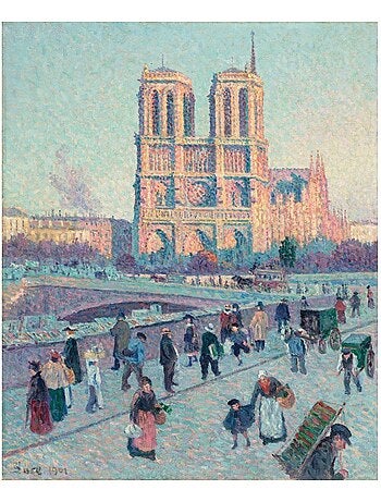 Puzzle Notre-Dame de Maximilien Luce
