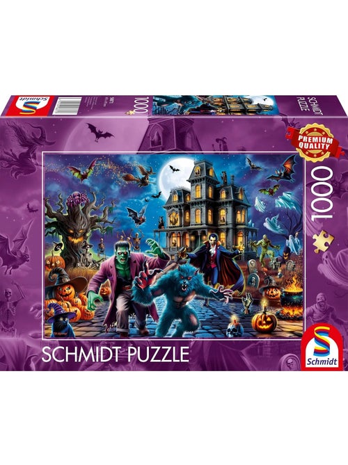 Puzzle nuit d'halloween 1000 pcs - Kiabi