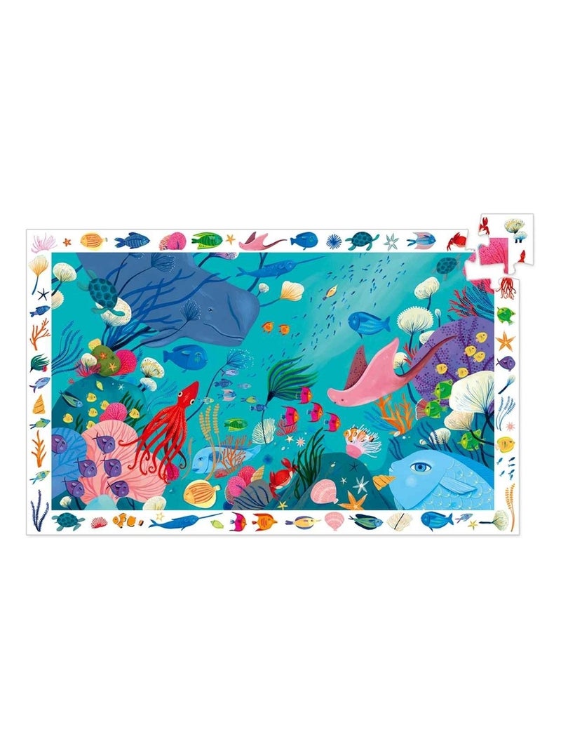 Puzzle observation Aquatique 54 pièces N/A - Kiabi