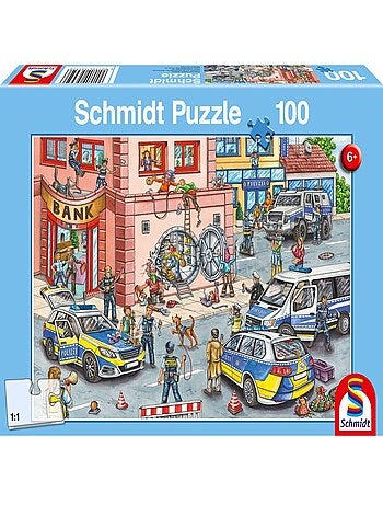 Puzzle Opération de police 100 pcs