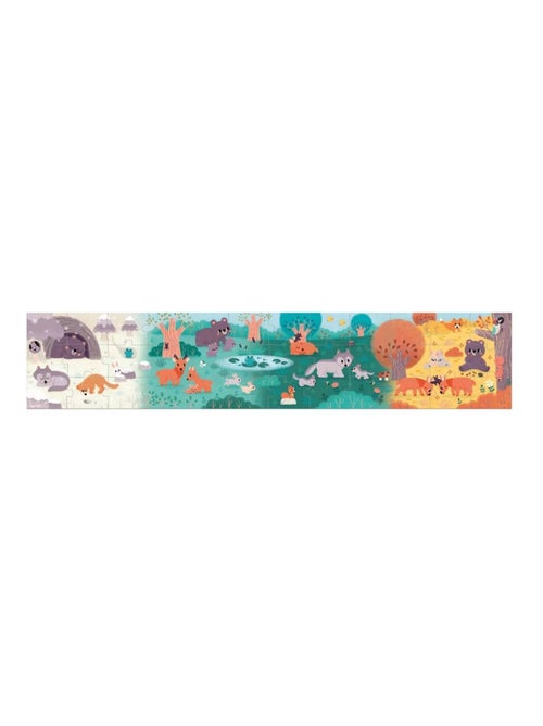 Puzzle panoramique 4 Saisons 36 pcs - Kiabi