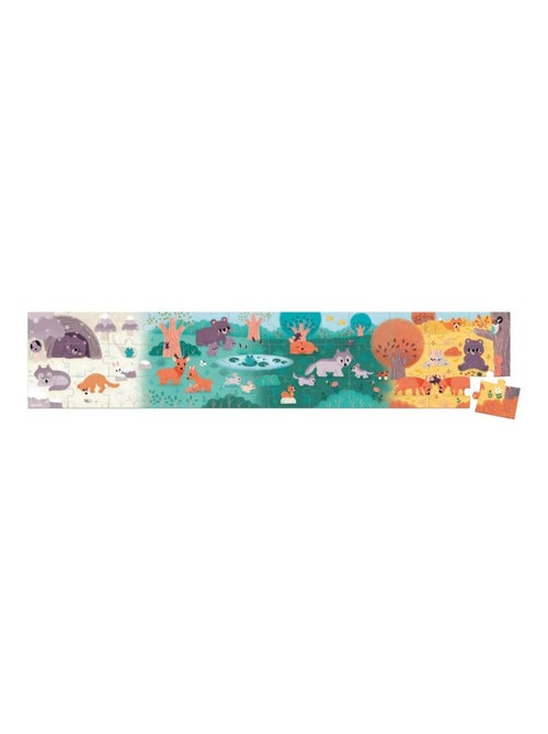 Puzzle panoramique 4 Saisons 36 pcs - Kiabi