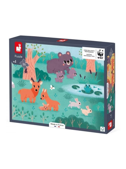 Puzzle panoramique 4 Saisons 36 pcs - Kiabi