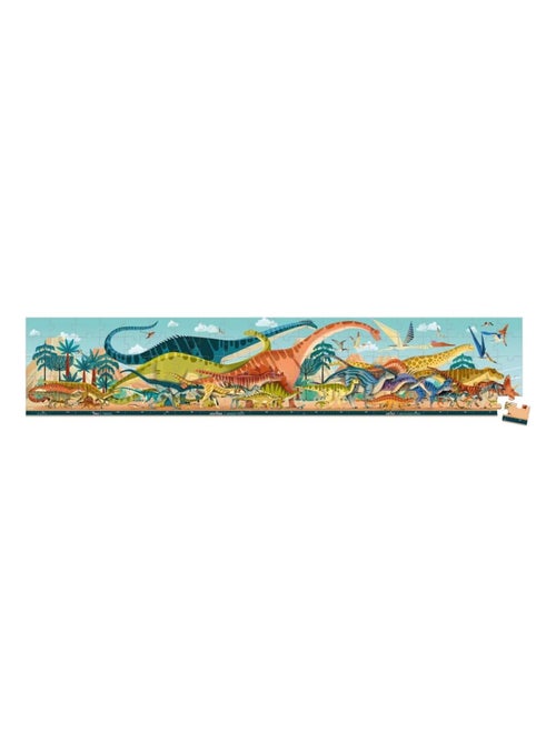 Puzzle panoramique Dino 100 pcs - Kiabi