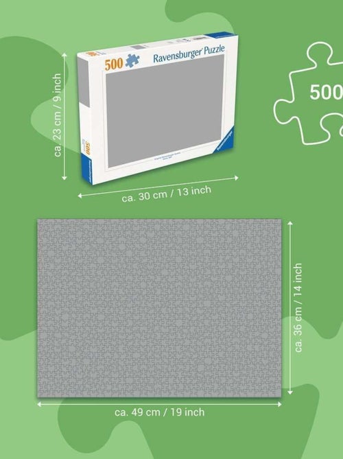 Puzzle Paon 500 pièces - Kiabi