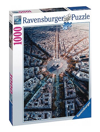 Puzzle Paris Vue D'en Haut 1000 Pieces - Kiabi