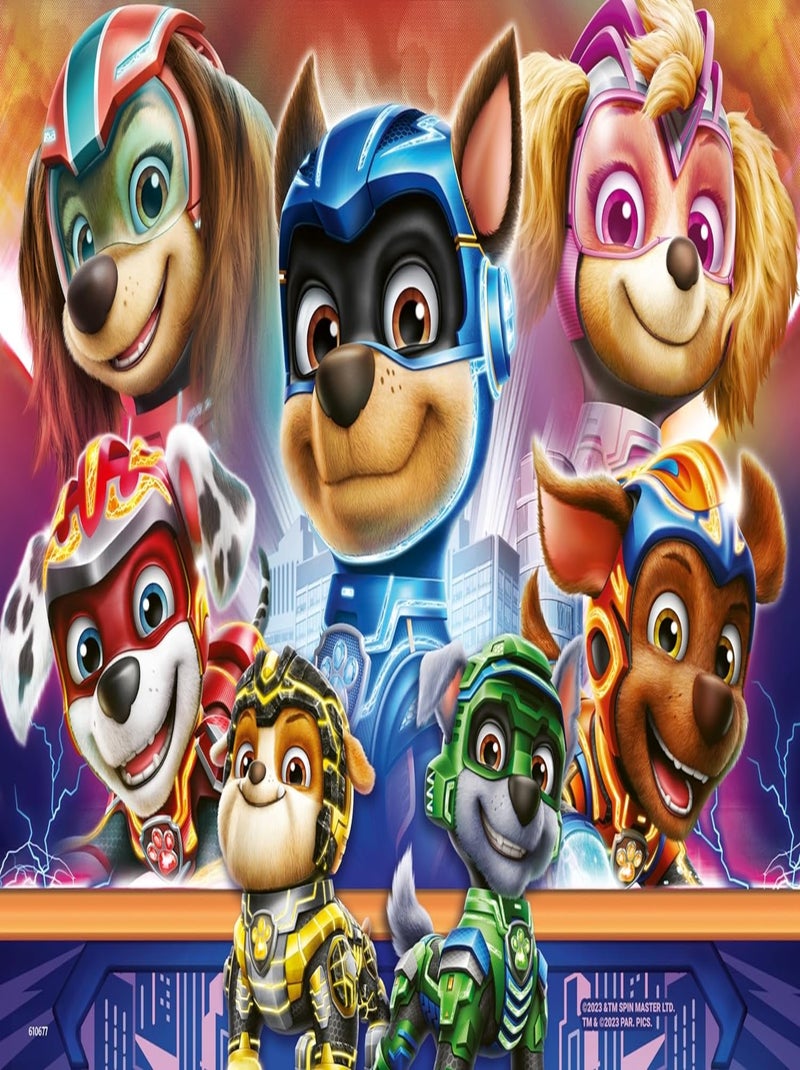 Puzzle Pat'Patrouille Film 2 2x12 pcs N/A - Kiabi