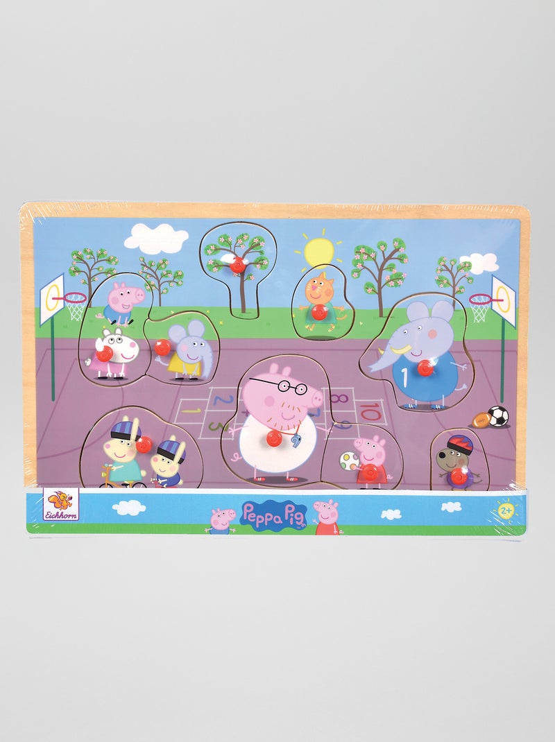 Puzzle 'Peppa Pig' - 9 pièces rose - Kiabi