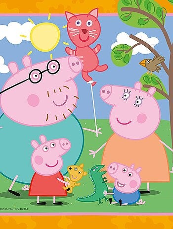 Puzzle Peppa Pig 3x49 pcs