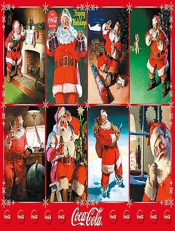 Puzzle Père Noël Coca Cola 1000 pcs