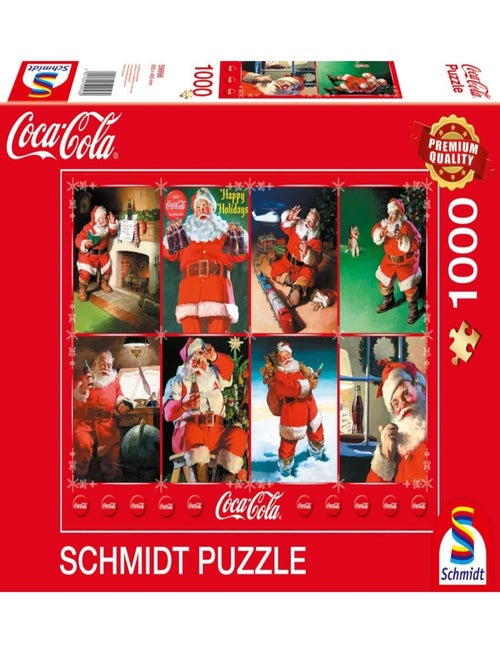 Puzzle Père Noël Coca Cola 1000 pcs - Kiabi