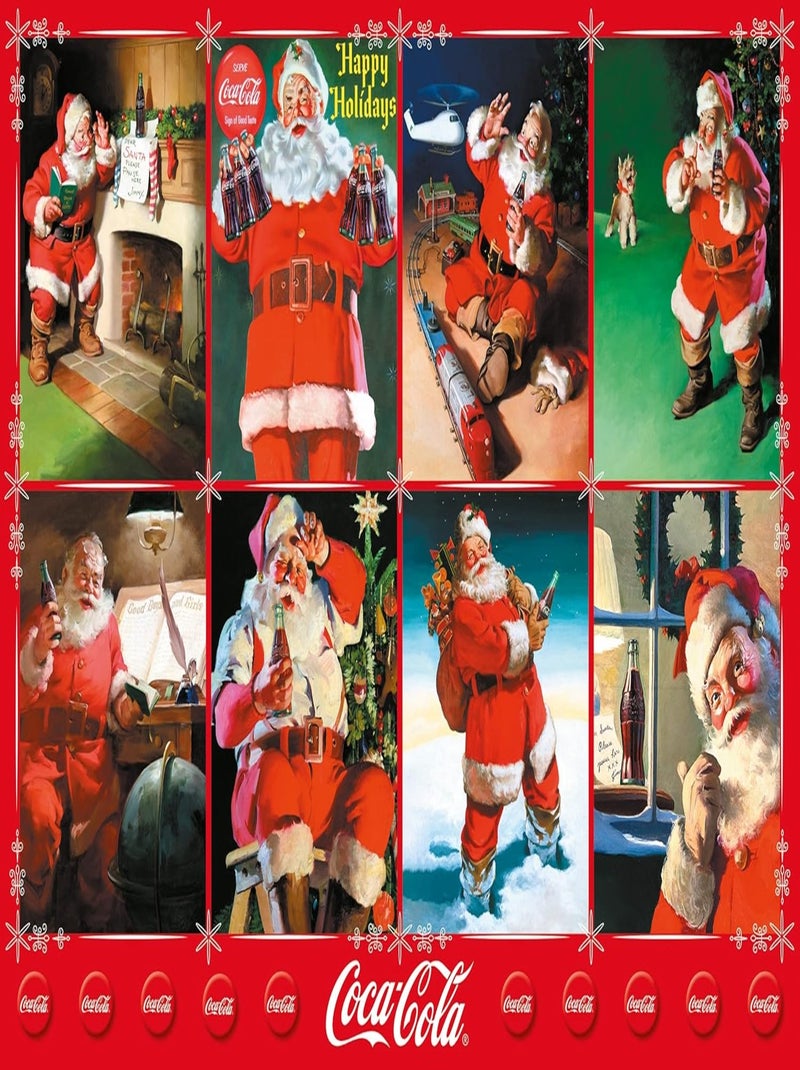 Puzzle Père Noël Coca Cola 1000 pcs N/A - Kiabi