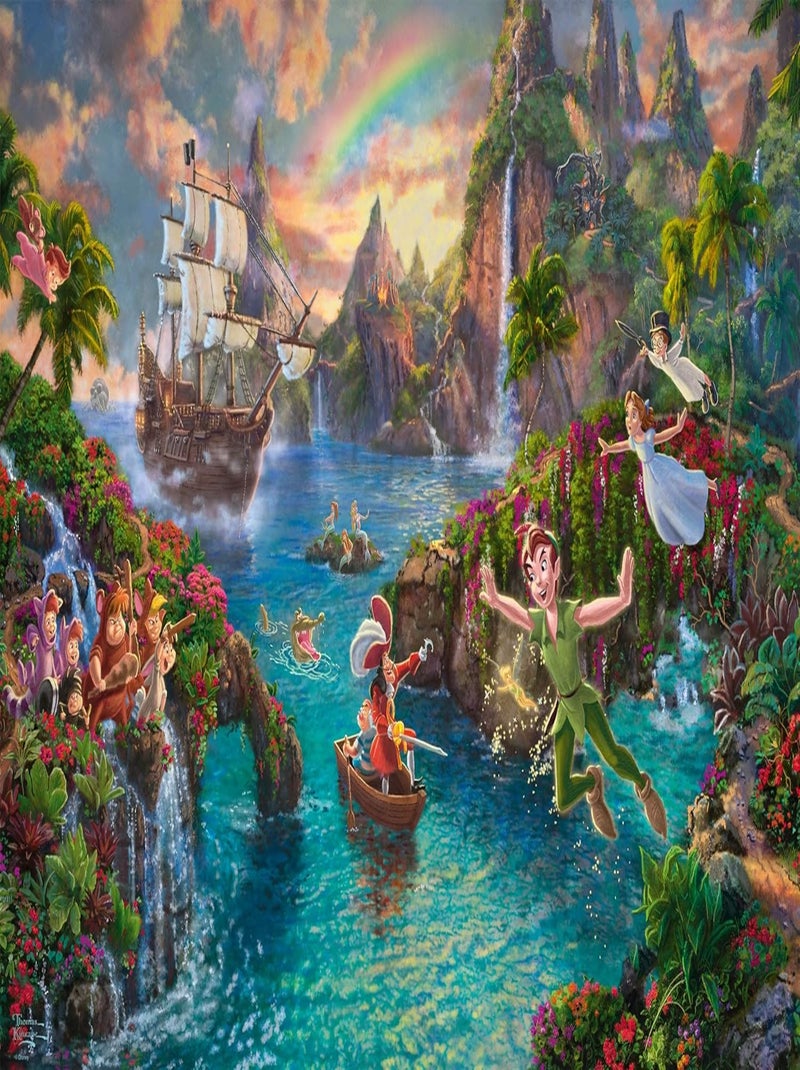 Puzzle Peter Pan 1000 pcs N/A - Kiabi