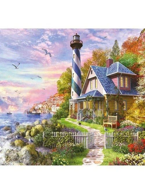Puzzle Phare à Rock Bay, Canada 2000 pièces - Educa - Kiabi