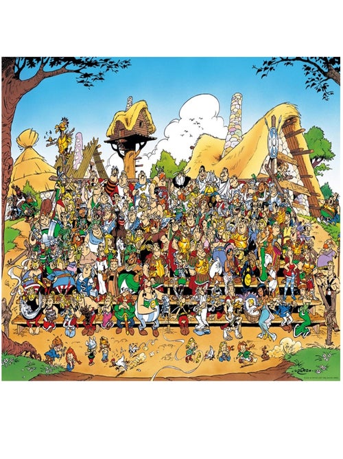 Puzzle Photo de famille Astérix 1000 pièces - Kiabi