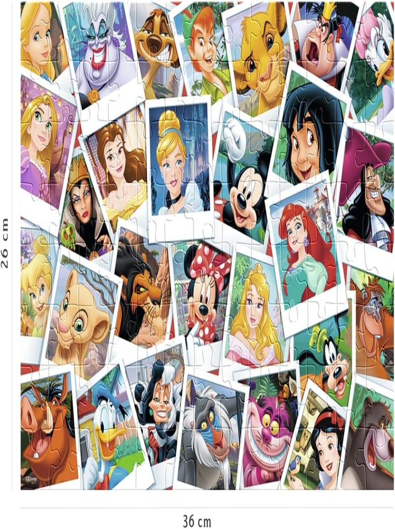 Puzzle Photo Souvenir Disney 100 pcs N/A - Kiabi