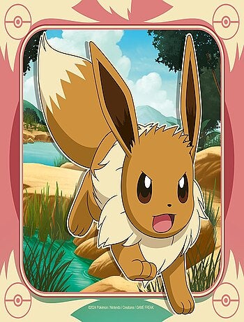 Puzzle Pikachu, Dracaufeu et Evoli 3x49 pcs
