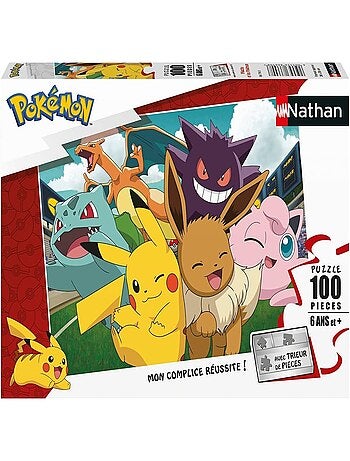 Puzzle Pikachu et les Pokémon 100 pcs